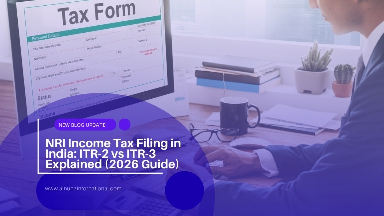 NRI Income Tax Filing in India: ITR-2 vs ITR-3 Explained (2026 Guide)