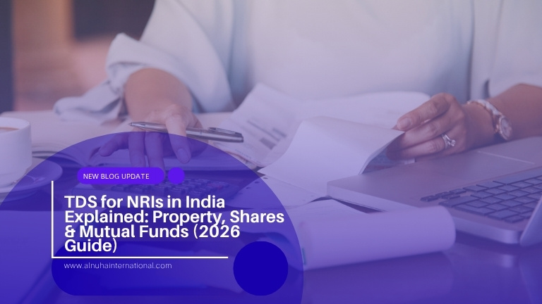 TDS for NRIs in India Explained: Property, Shares & Mutual Funds (2026 Guide)